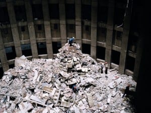 Mikhael Subotzky and Patrick Waterhouse, Lift Portrait 3, Ponte City, Johannesburg, 2008.