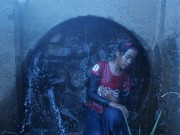 TonTy, Enfants Photos Bleues, 2011, from the series Blue Dream, Cambodia.