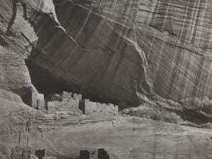 Timothy H. O’Sullivan, Ancient Ruins in the Canon de Chelle, N.M., 1873.