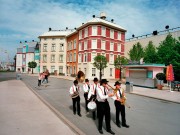 Reiner Riedler, Marching Band, Movie World, Bottrop, North Rhine-Westphalia, Germany. Fake Holidays. © Reiner Riedler / Anzenberger.