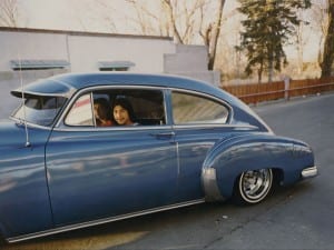 Meridel Rubenstein, Donaldo Valdez, El guique,’49. Chevy from The Lowriders, Portraits from New Mexico, 1980.