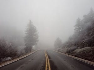 Bryan Schutmaat, Foggy Highway, 2007.