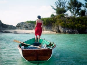 Cig Harvey, Flood Tide, 2005. Self Portrait. Mangrove Bay, Bermuda.