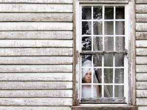Cig Harvey, The Girl with the White Towel, 2011. Rockport, Maine.