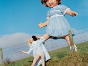 Tim Walker, Giant Doll Kicks Lindsey Wixson, 2011. Eglingham Hall, Northumberland. Tim Walker, Giant Doll Kicks Lindsey Wixson, 2011. Eglingham Hall, Northumberland.