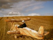 Tim Walker, Rollo Hesketh-Harvey and his Baguette Biplane, 2009. Eglingham Hall, Northumberland. Tim Walker, Rollo Hesketh-Harvey and his Baguette Biplane, 2009. Eglingham Hall, Northumberland.