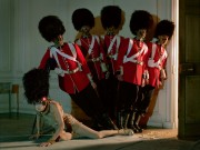 Tim Walker, Malgosia Bela and Five Guardsmen, 2009. Glemham Hall, Suffolk. Tim Walker, Malgosia Bela and Five Guardsmen, 2009. Glemham Hall, Suffolk.