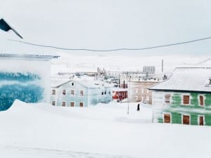 Evgenia Arbugaeva. February in Tiksi. Tiksi.