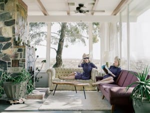 Anja Niemi, The Desert House, 2014. From the series Darlene & Me.