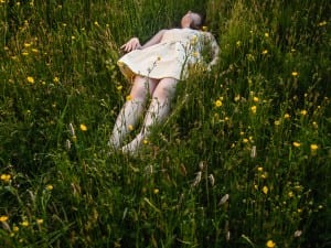 Cig Harvey. Buttercups, Devin, Camden, Maine, 2013.