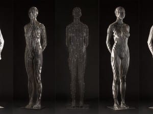 Julian Voss-Andreae, Wächterin (Female Sentinel), 2015