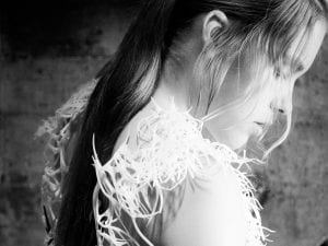 Julia Körner | Kelp Jacket. Photography: Ger Ger. Model: Mathilda Tolvanen @ Photogenics LA.