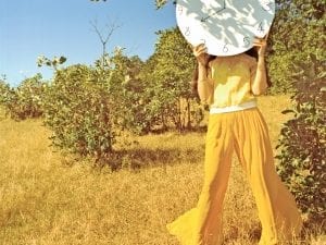 Vikram Kushwah, from the series <i>It Was All Yellow</i> for <i>Vogue India.</i> Model: Liza Golden; Art Director: Jolie Wernette-Horn; Stylist: Priyanka Kapadia; Hair & Makeup: Mira Parmar; Photography: Vikram Kushwah