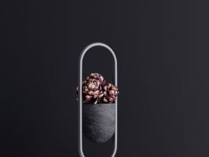 Arche Bown in dark grey aluminium finish, 2017, Izmir.