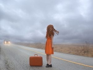Patty Maher, <i>Last Stop Out of Town,</i> from the series <i>The Quiet Storm</i>. Courtesy of the artist.