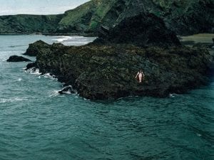 Madeleine Rose, from the series <I>I like you more when you’re not here,</I> 2017. Llangrannog Beach in Ceredigion.