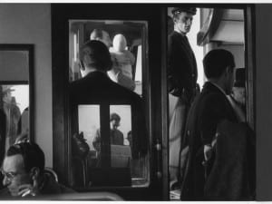 Gianni Berengo Gardin, On a vaporetto, Venice, 1960.