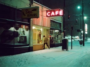 Greg Girard, Silver Grill Cafe, 1975.